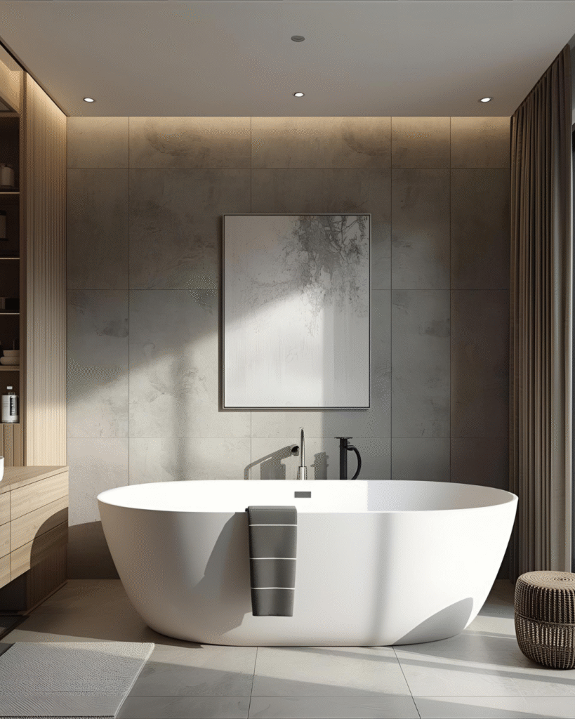 Sittingbourne bathroom refurbishment with free standing bath